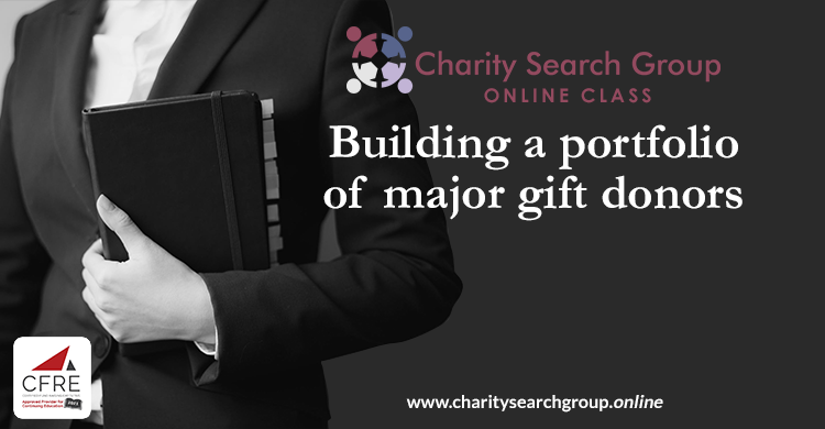 Building a portfolio of major gift donors